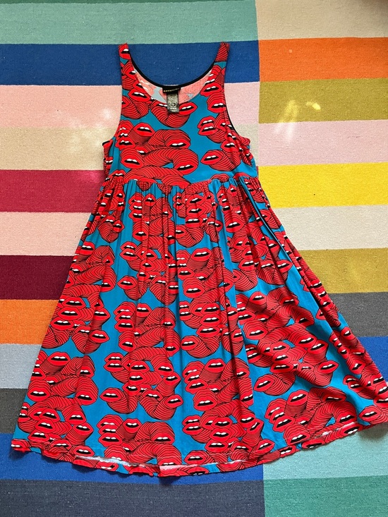 Nooworks Dresses & Skirts - Nooworks Naomi Red Lip, Mouths Print